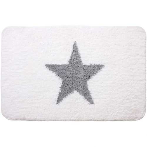 Koupelnová předložka Elvis bílošedá 50x80cm Baumax