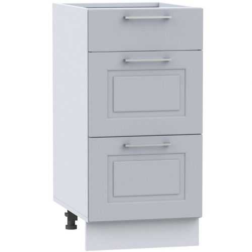 Kuchyňská Skříňka Natalia D40s3 Šedá/Mat Baumax