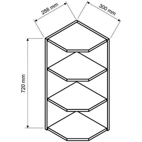 Kuchyňská Skříňka Natalia Wpo Bílá/Lesk Baumax