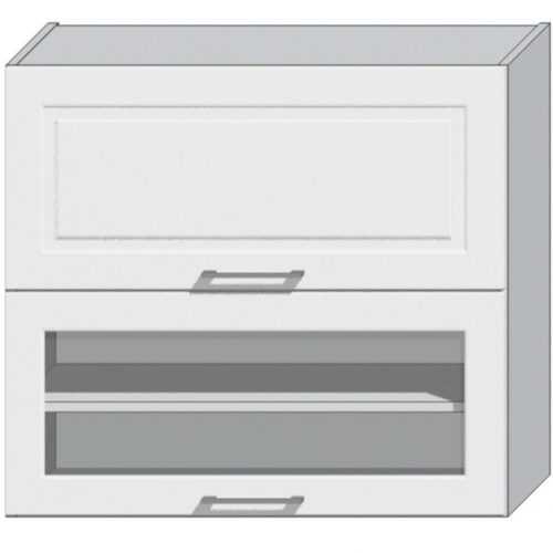 Kuchyňská Skříňka Natalia Ws80grf/2 Sd Bílá/Lesk Baumax