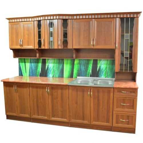 Kuchyňská linka Benita 260cm Ořech Baumax