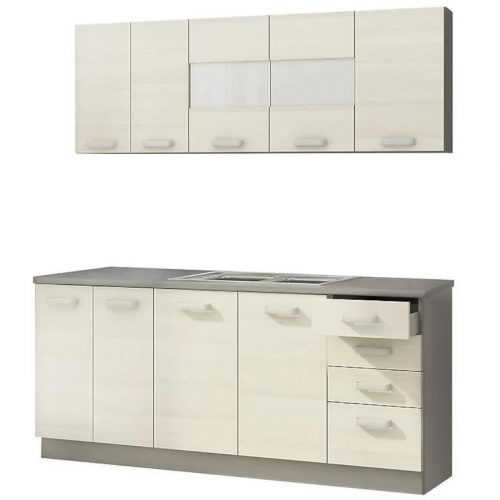 Kuchyňská linka Eko Akát 180cm Bez Pracovní Deskou Baumax