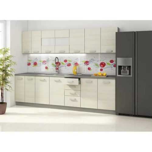 Kuchyňská linka Eko Akát 260cm Bez Pracovní Deskou Baumax