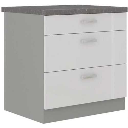 Kuchyňská skříňka Bianka 80D 3S BB