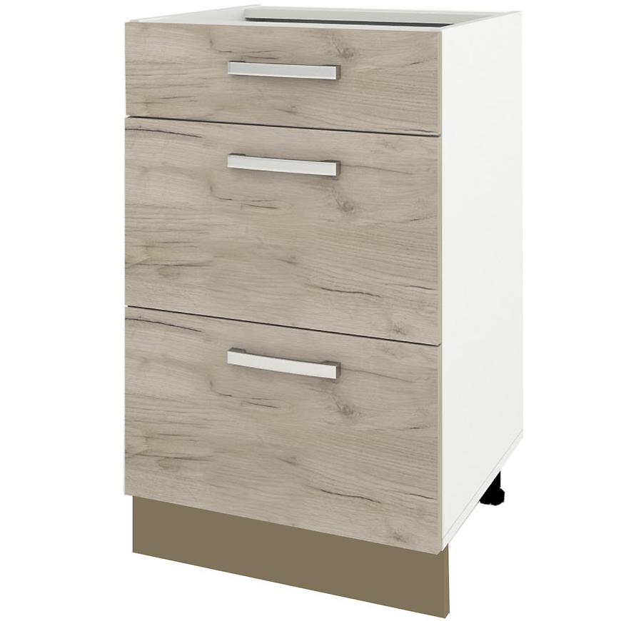Kuchyňská skříňka Charlotte 40lcdr Latte/Oak Grey Craft Baumax