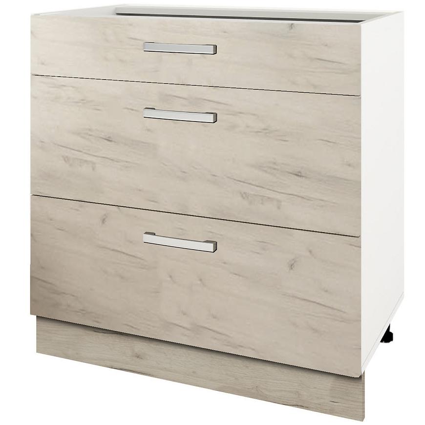 Kuchyňská skříňka Charlotte 60lcdr White/Oak White Craft Baumax