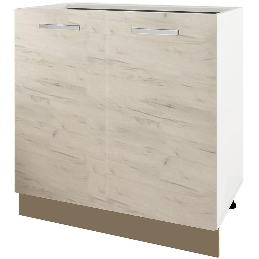 Kuchyňská skříňka Charlotte 80lc Latte/Oak Grey Craft Baumax