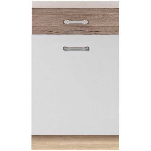 Kuchyňská skříňka Econo 4D Dub Sonoma/Bílý/San Remo Baumax