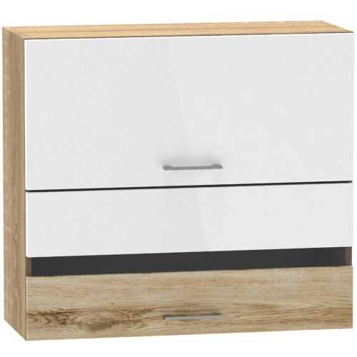 Kuchyňská skříňka Mocca Bílá Lesk WS60 GR F/2 SP BB Baumax