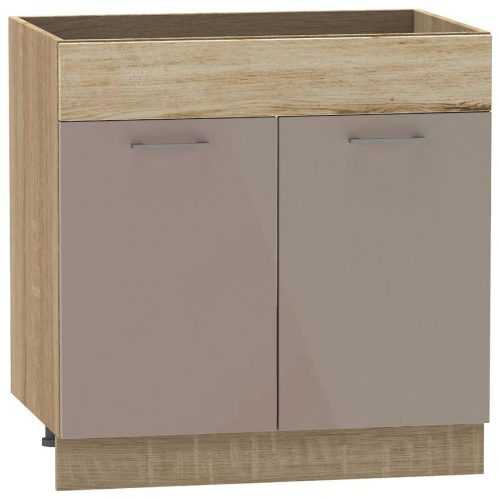 Kuchyňská skříňka Mocca Macate Lesk BB D80ZL PLUG Baumax