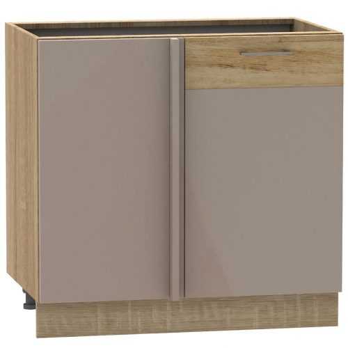 Kuchyňská skříňka Mocca Macate Lesk DNP P/L BB Baumax