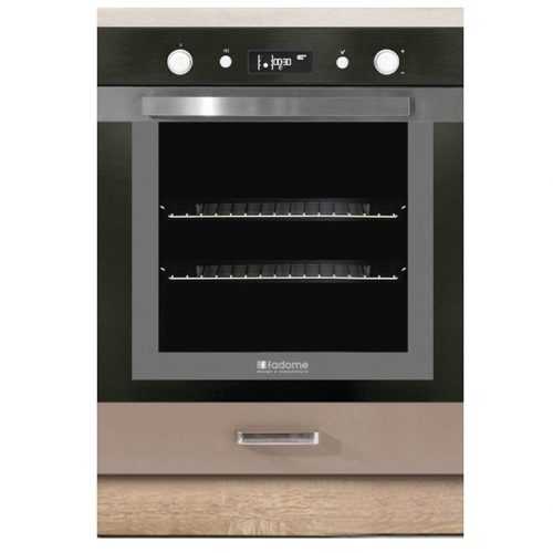 Kuchyňská skříňka Premio 17D Dub Sonoma/Cappuccino Lesk Baumax