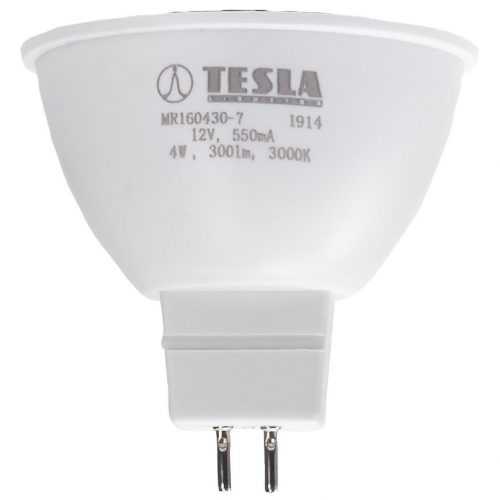 LED žárovka 4W MR16 (GU 5.3) 3000K Tesla