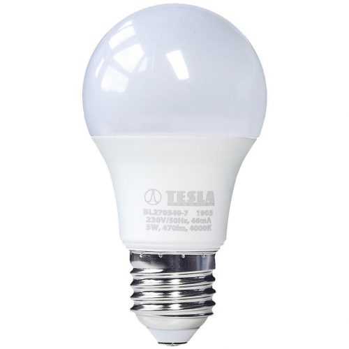 LED žárovka Bulb 5W E27 4000K Tesla