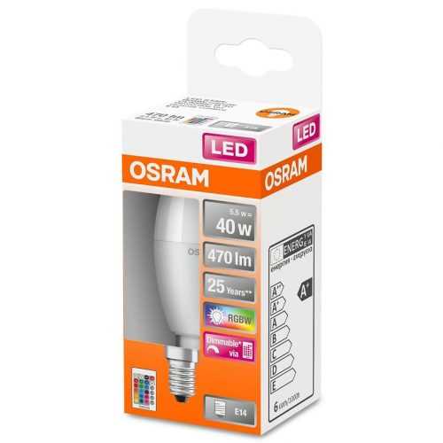 LED žárovka OSRAM E14 5