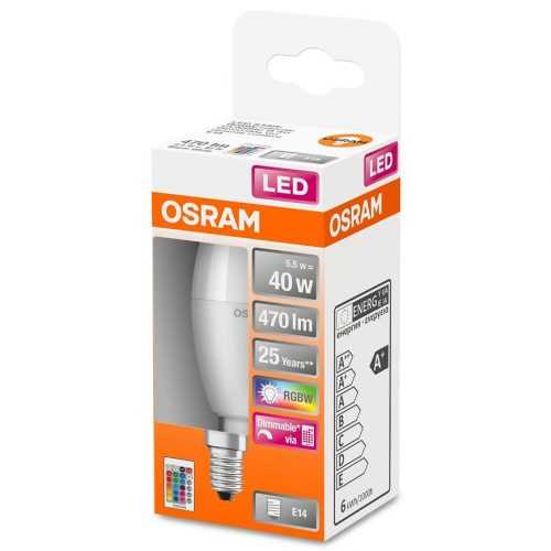 LED žárovka OSRAM E14 5