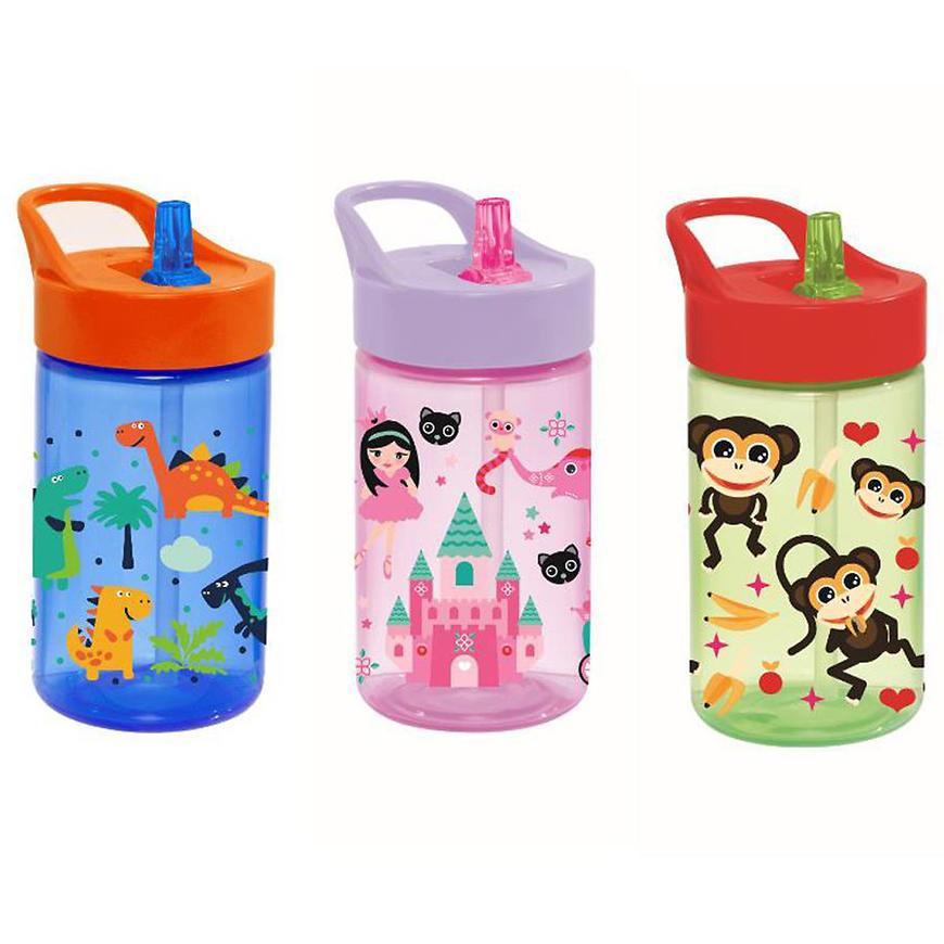 Láhev kids 430ml se slámkou mix 161805 pcb6 4b9682 Baumax