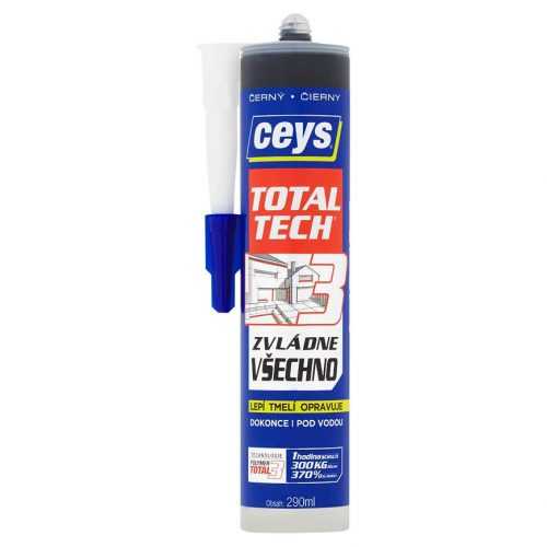 Lepidlo univerzální Ceys Total Tech černý 290ml Ceys