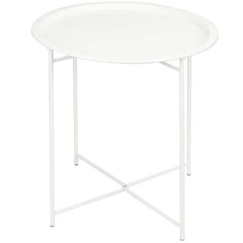 Malý skládací stůl 46x52cm bílá Baumax