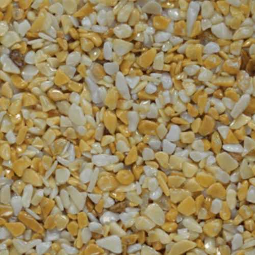 Mramorové kamínky Den Braven žluté 3-6mm 25 kg Den Braven