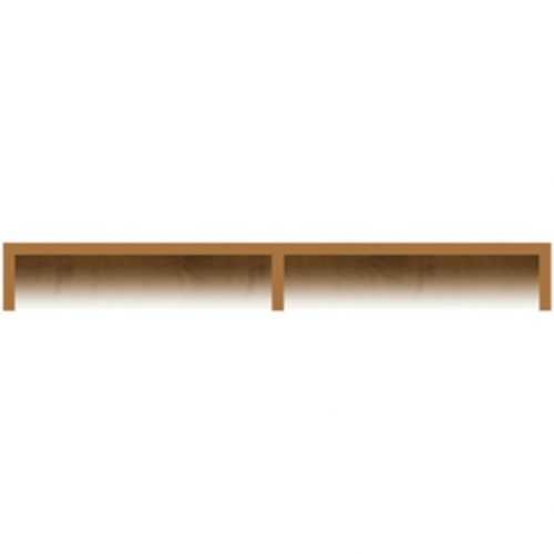 Nadstawec Tv Davos 120cm Šedá/Tmavy Ořech Baumax