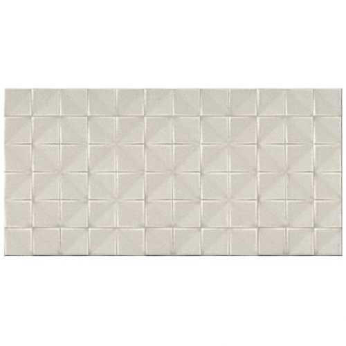 Nástěnný obklad City Squares light grey structure 29