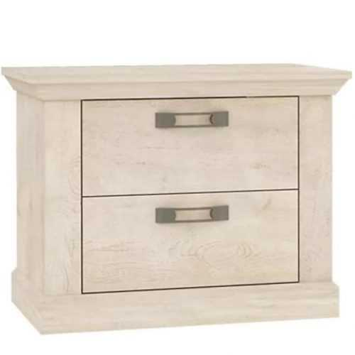 Noční Stolek Kashmir 67cm Pina Bílá 2ks Baumax