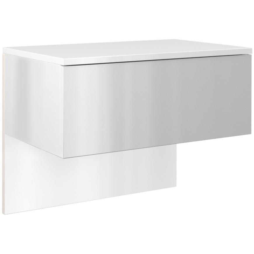 Noční Stolek Zavesna Lili Bílý -Bílý Lesk Baumax