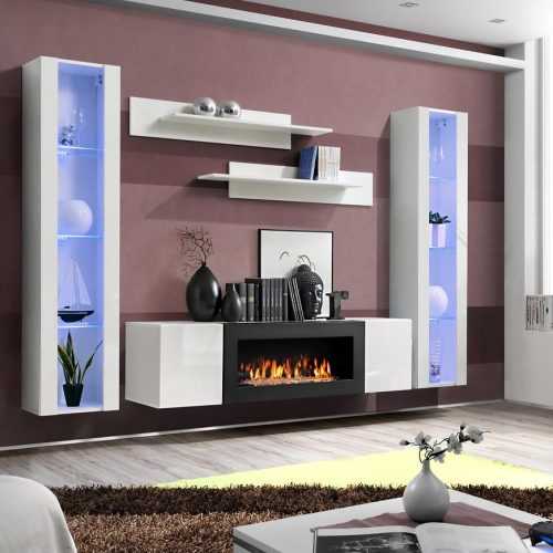 Obývací Stěna + Biokorb Fly M2 + Sklo Bílý Baumax