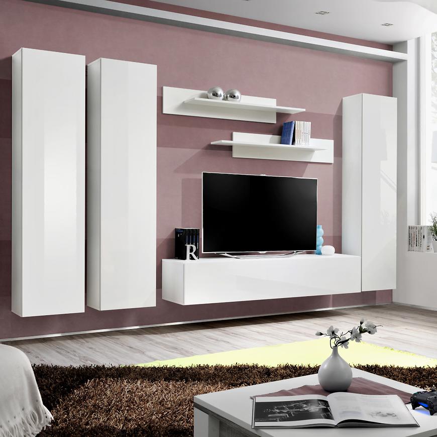 Obývací Stěna Fly C Bily Ww Fy C1 Baumax