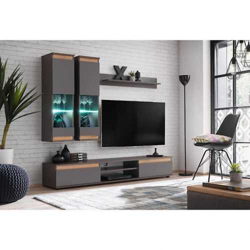 Obývací Stěna Modo 175cm Antracyt/Wotan Baumax