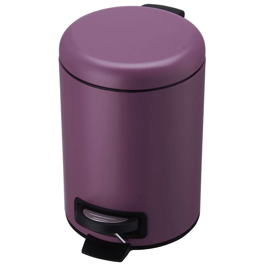 Odpadkový koš 3L Trend 07513 fialová Bisk Baumax