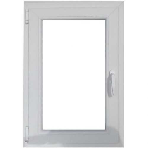 Okno levé 60x90cm bílé/zlatý dub Baumax