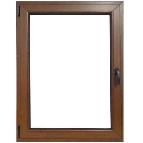 Okno levé 90x120cm zlatý dub Baumax