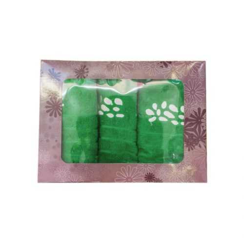 Osuška stones zelená 3ks (450S) Baumax