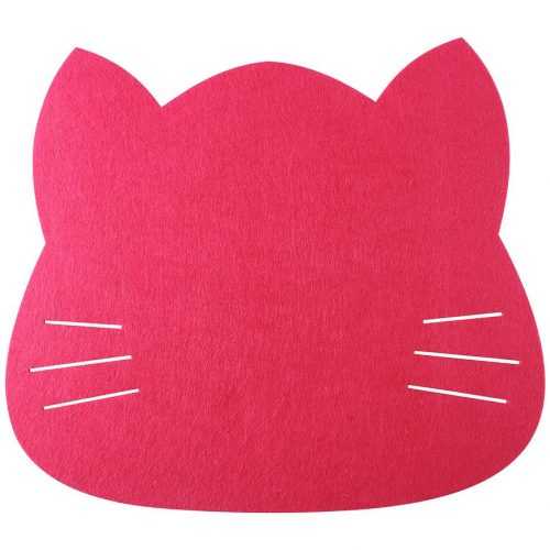 Podložka filcová Kočka 38x34cm Baumax