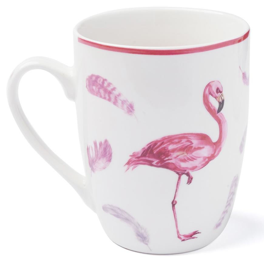 Porcelánový hrníček Flamingo 340ml Baumax