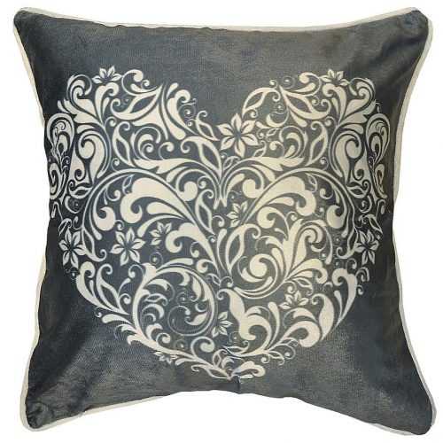 Povlak na polštář 45x45 Šedá Baumax