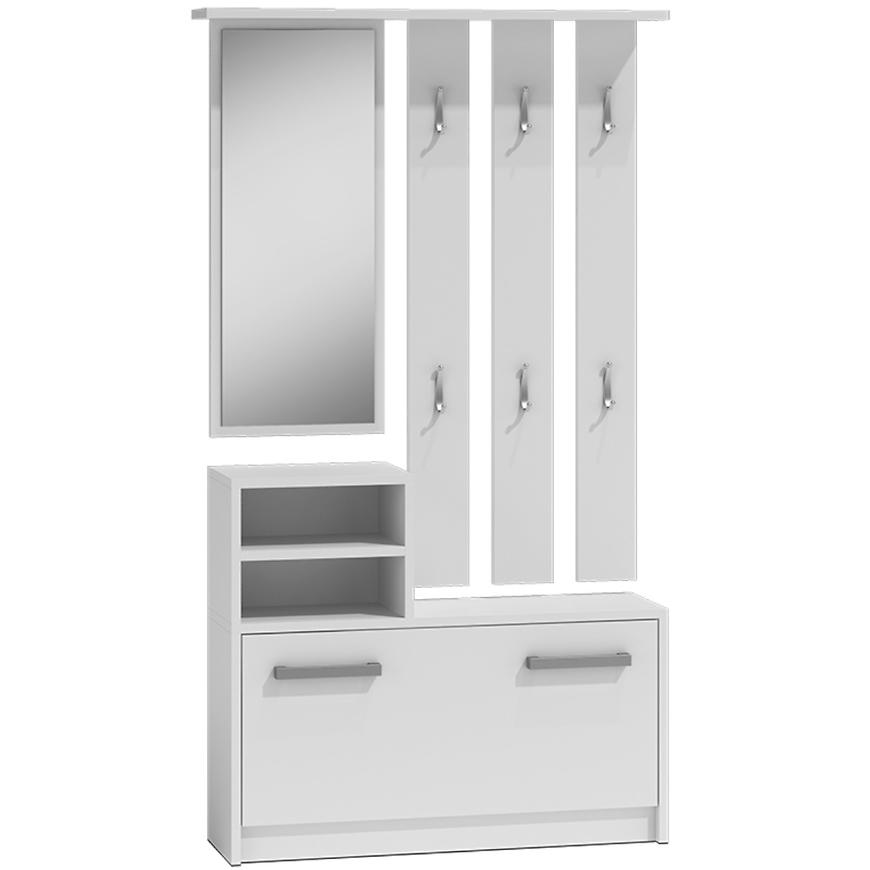 Předsíňová Stěna Bílý Baumax