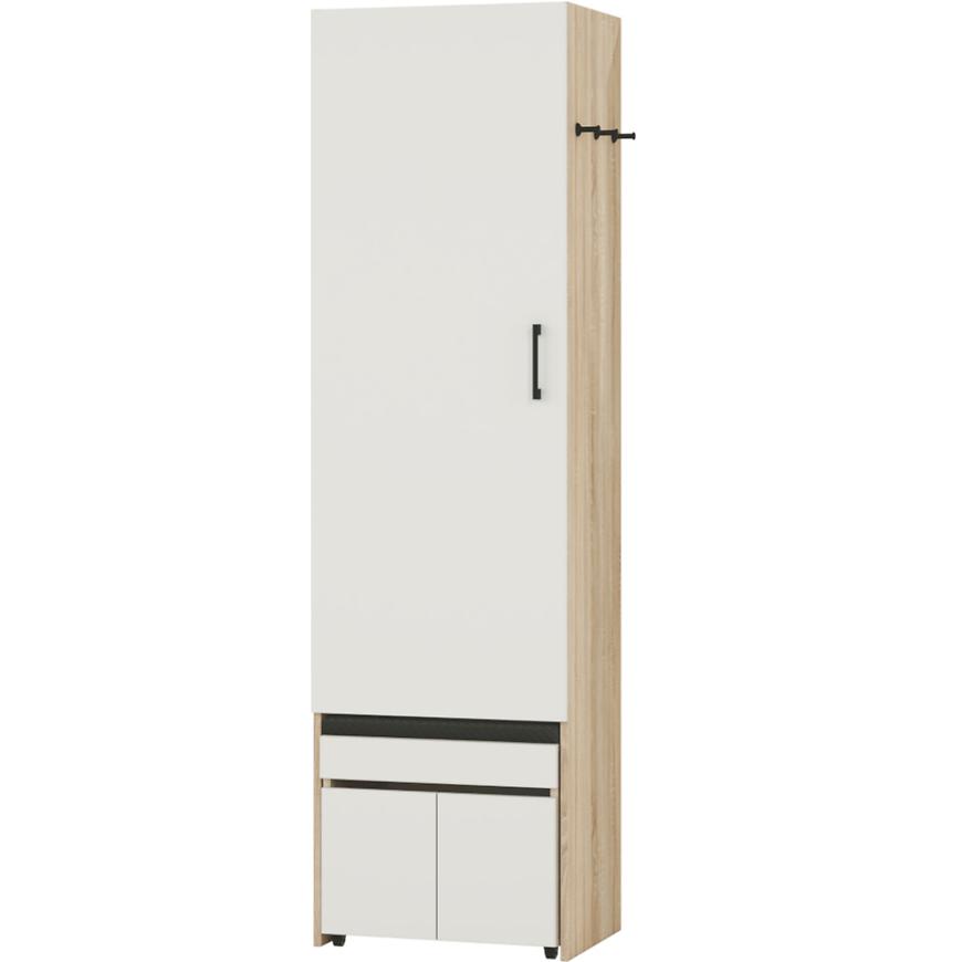 Předsíňová Stěna Combo 01 3d Sonoma Určitě/Bílý Baumax