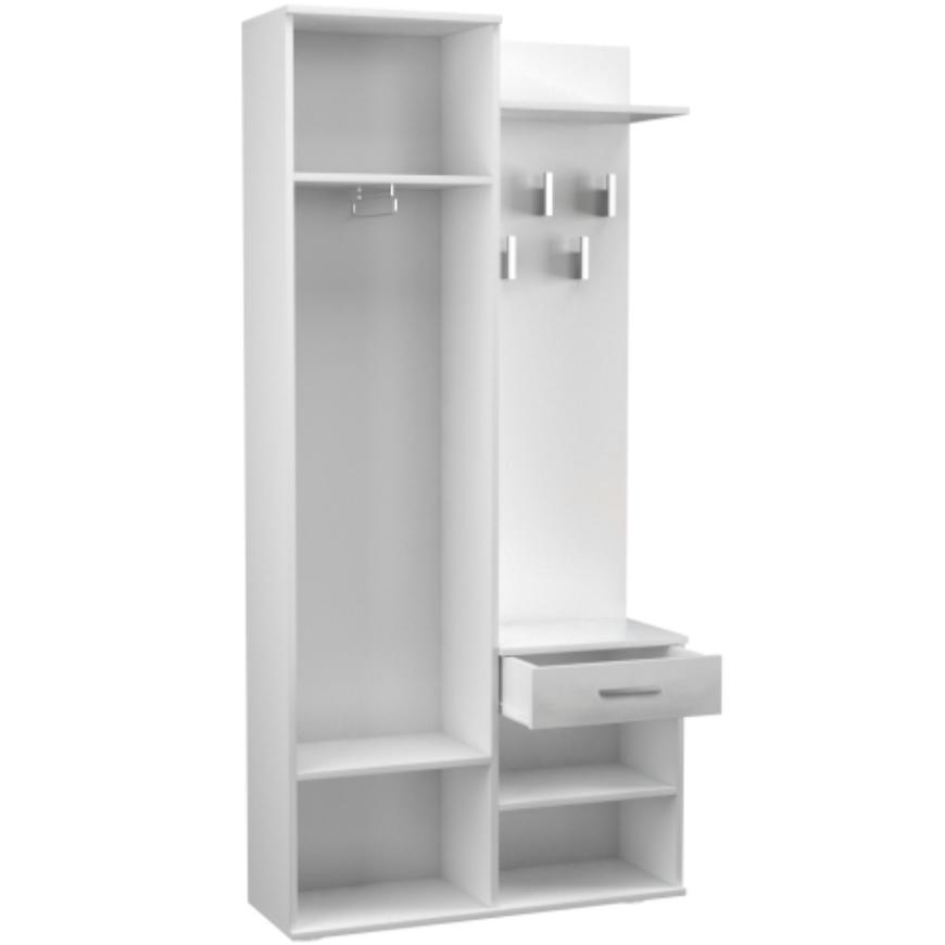 Předsíňová Stěna Duo Bílý Mat Baumax