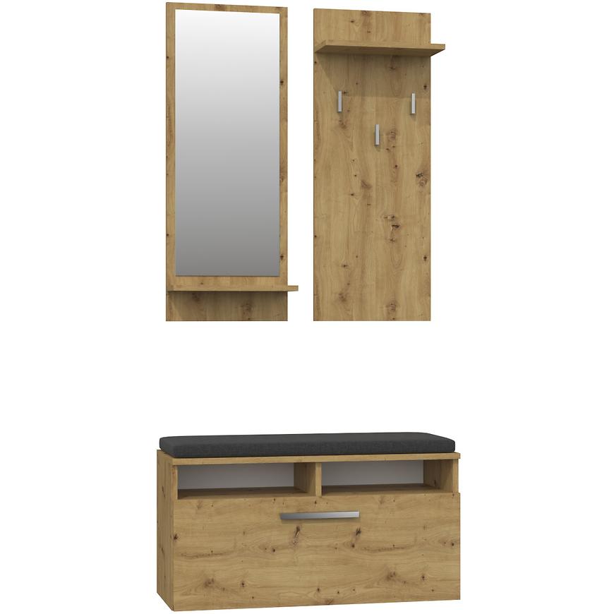 Předsíňová Stěna Riva Dub Artisan Baumax