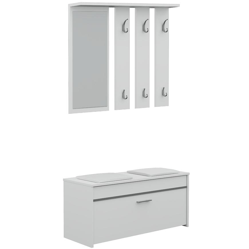 Předsíňová Stěna Roma Bílý Baumax