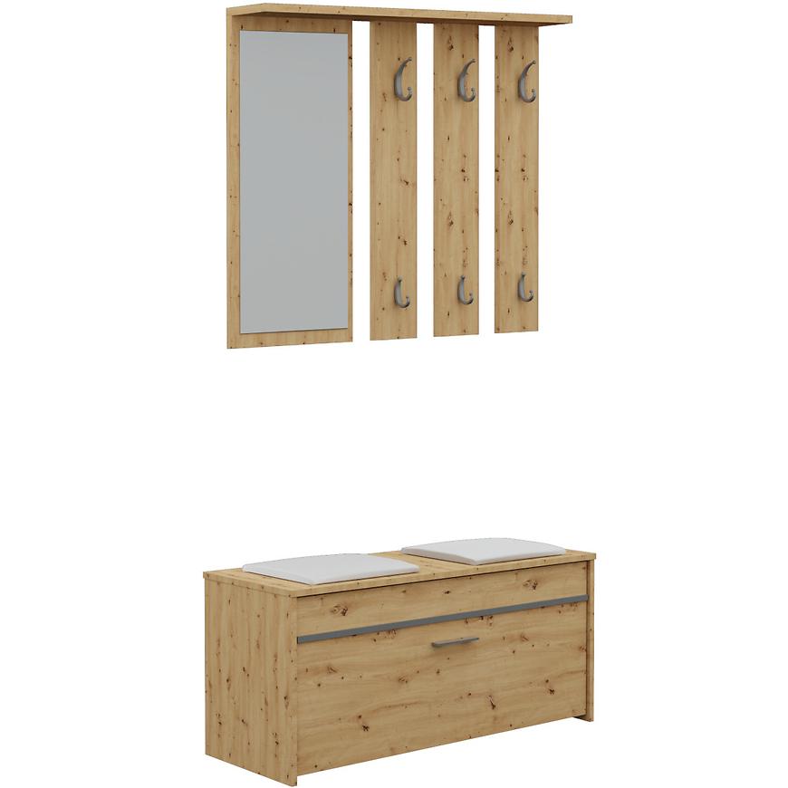 Předsíňová Stěna Roma Dub Artisan Baumax