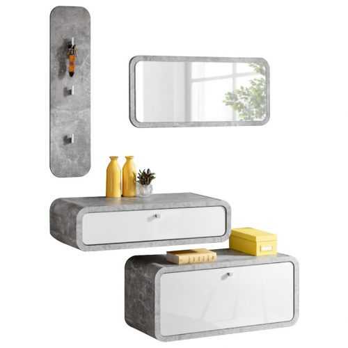 Předsíňová Stěna Wally V 110cm Atelier/Bílý Baumax