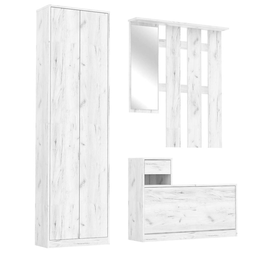 Předsíňový Nábytek Alaska 155cm Kraft Bílý Baumax