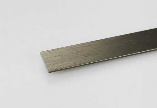Profil plohý hliník titan 30x1000 Parquet Mercado