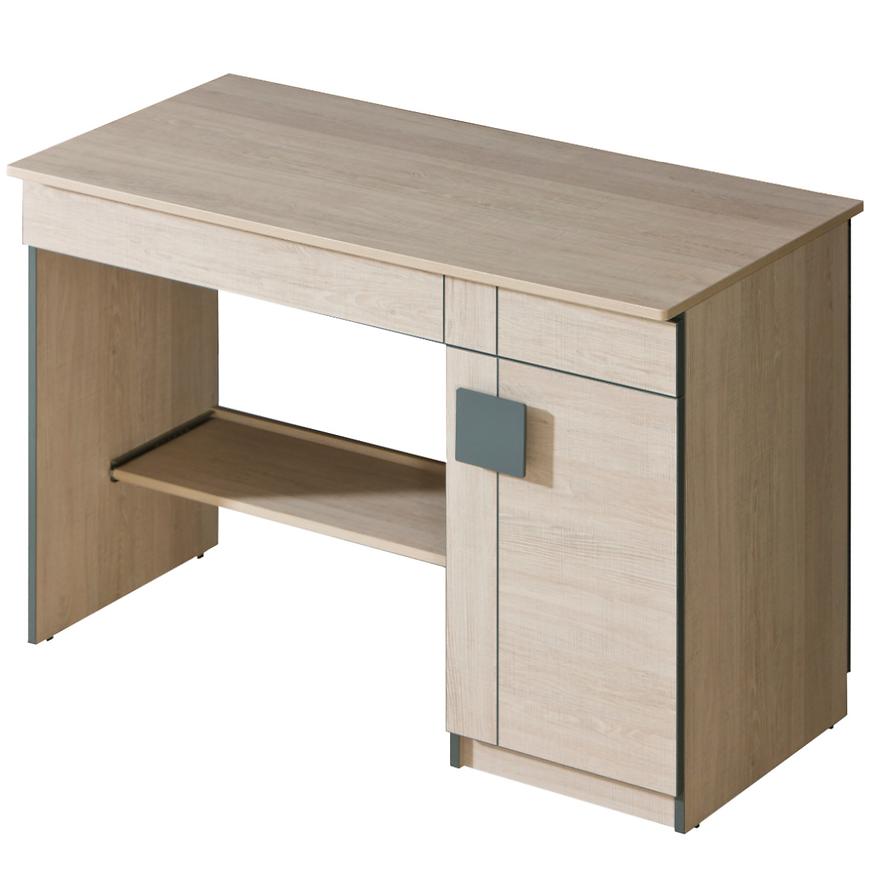 Psací Stůl Gumi G6 Dub Samanta/Šedá Baumax