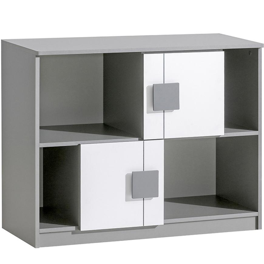 Regál Gumi G17 96cm Bílý Bryl/Antracyt Baumax