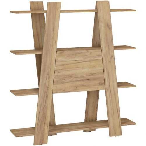 Regál Via 140cm 2D Craft Zlatý Baumax